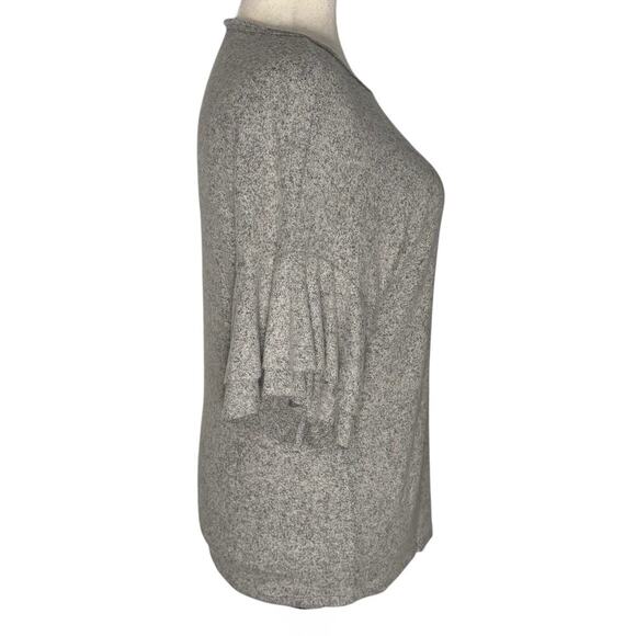 NWT - Nouvida Bell Ruffle Short Sleeve Lightweight Sweater, Women’s Large - Picture 2 of 6